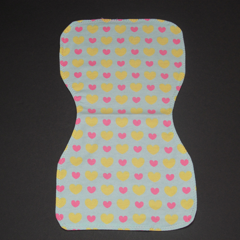 Hearts Burp Cloth