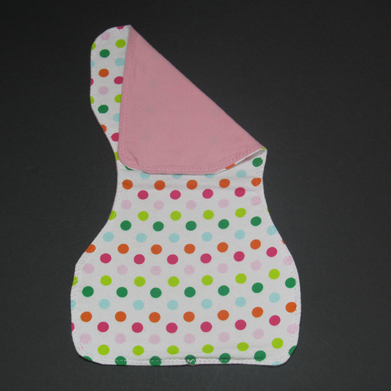 Multi Polka Dots Burp Cloth