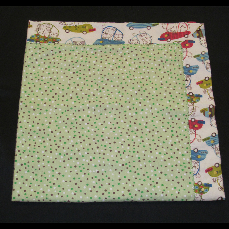 Animal Racers Blanket - Green