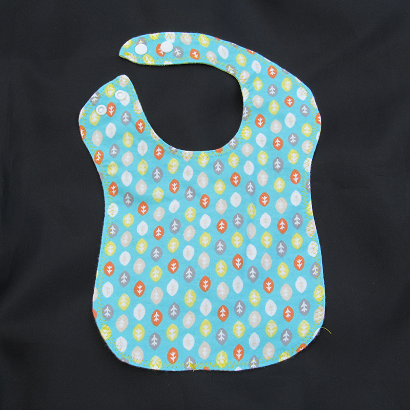 Falling Leaves Contoured Bib