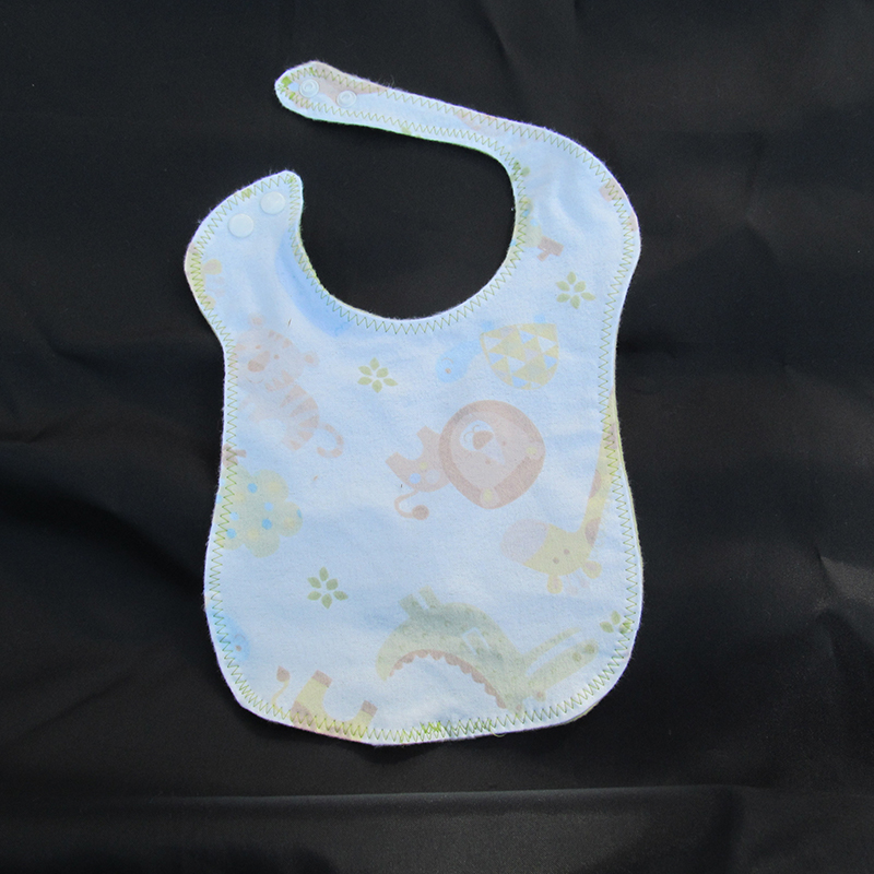 Baby Zoo Toss Contoured Bib