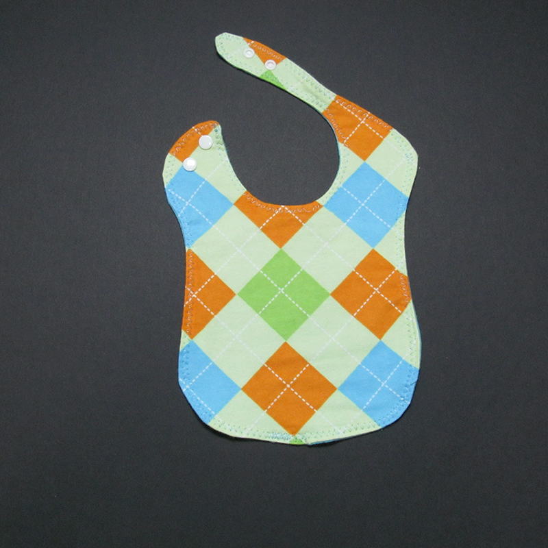 Argyle Flannel Bib