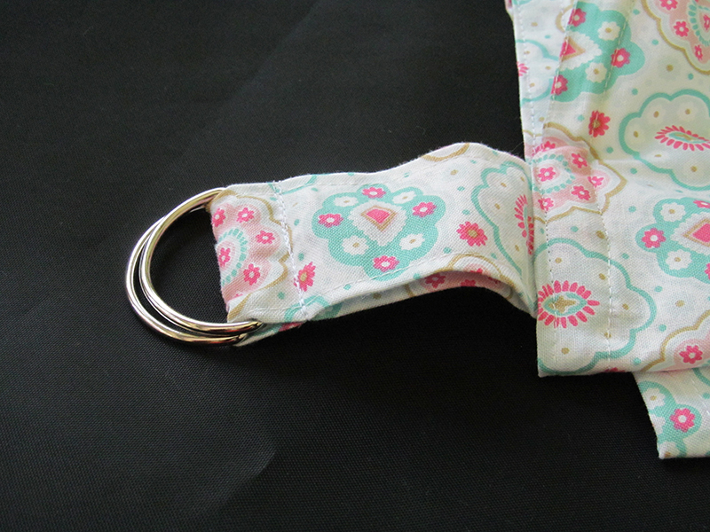 Pink and Teal Medallion Pattern Nursing Cover