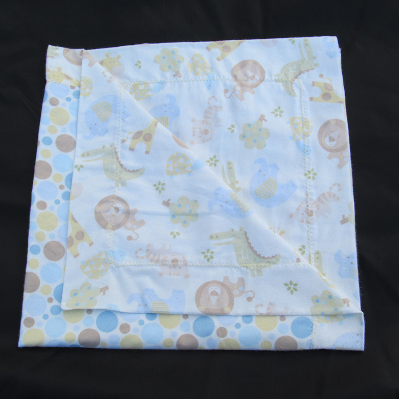 Reverse Zoo Toss Blanket