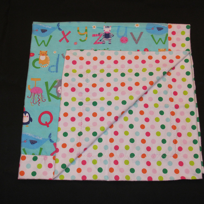 Animal Alphabet Blanket