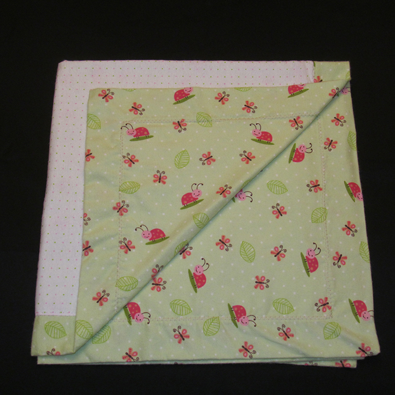 Ladybug and Butterfly Blanket