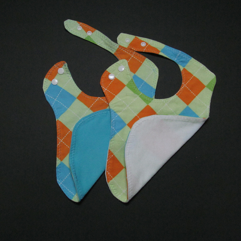 Argyle Flannel Bib